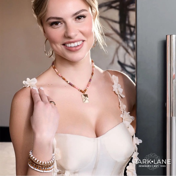 Park Lane Coco Gold Hoop Earrings - Picture 2 of 7